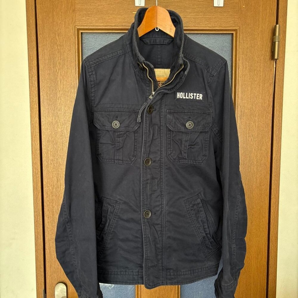 HOLLISTER Navy Military Jacket